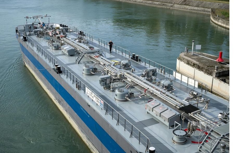 Modern LNG vessel